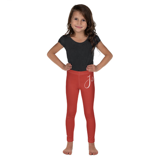 Island Girl Red Kid's Legging - Islandgirlclothing