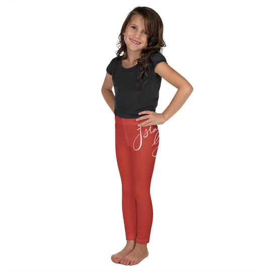 Island Girl Red Kid's Legging - Islandgirlclothing