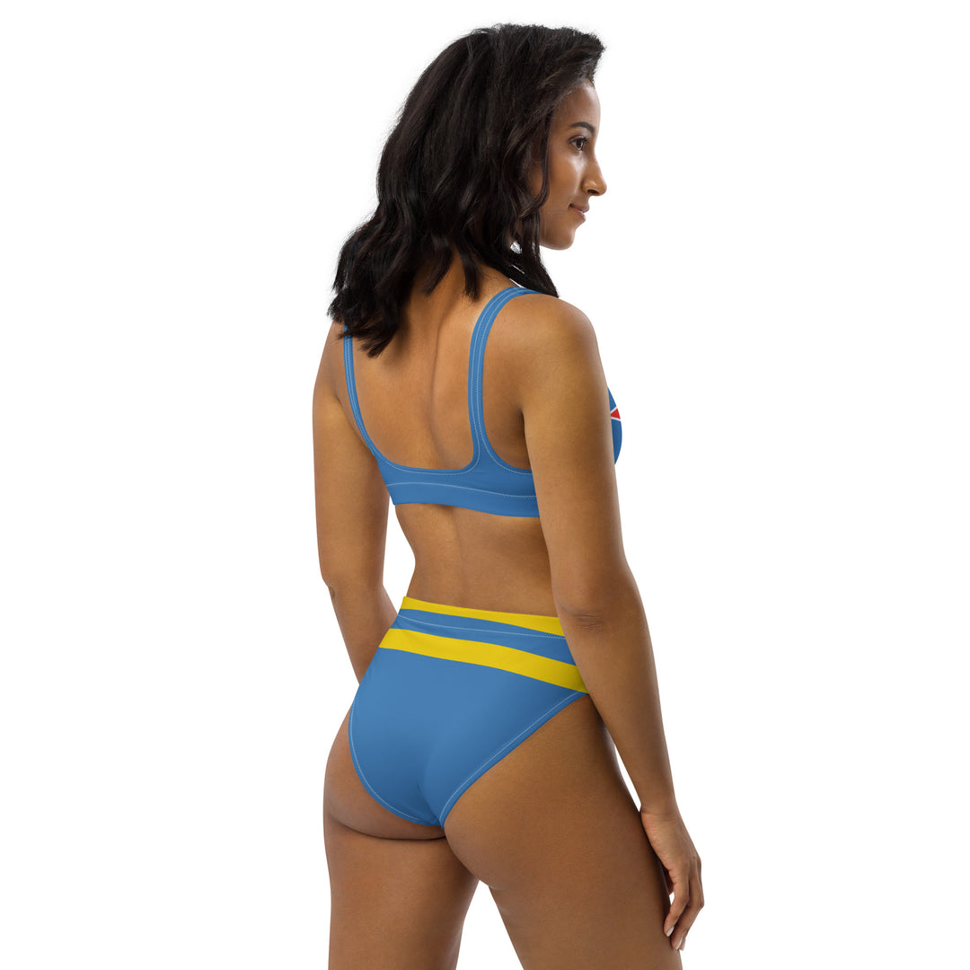 Aruba Flag high-waisted bikini - Islandgirlclothing