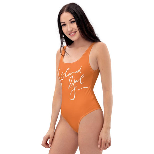 Island Girl Orange One-Piece Swimsuit - Islandgirlclothing