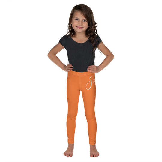 Island Girl Orange Kid's Legging - Islandgirlclothing