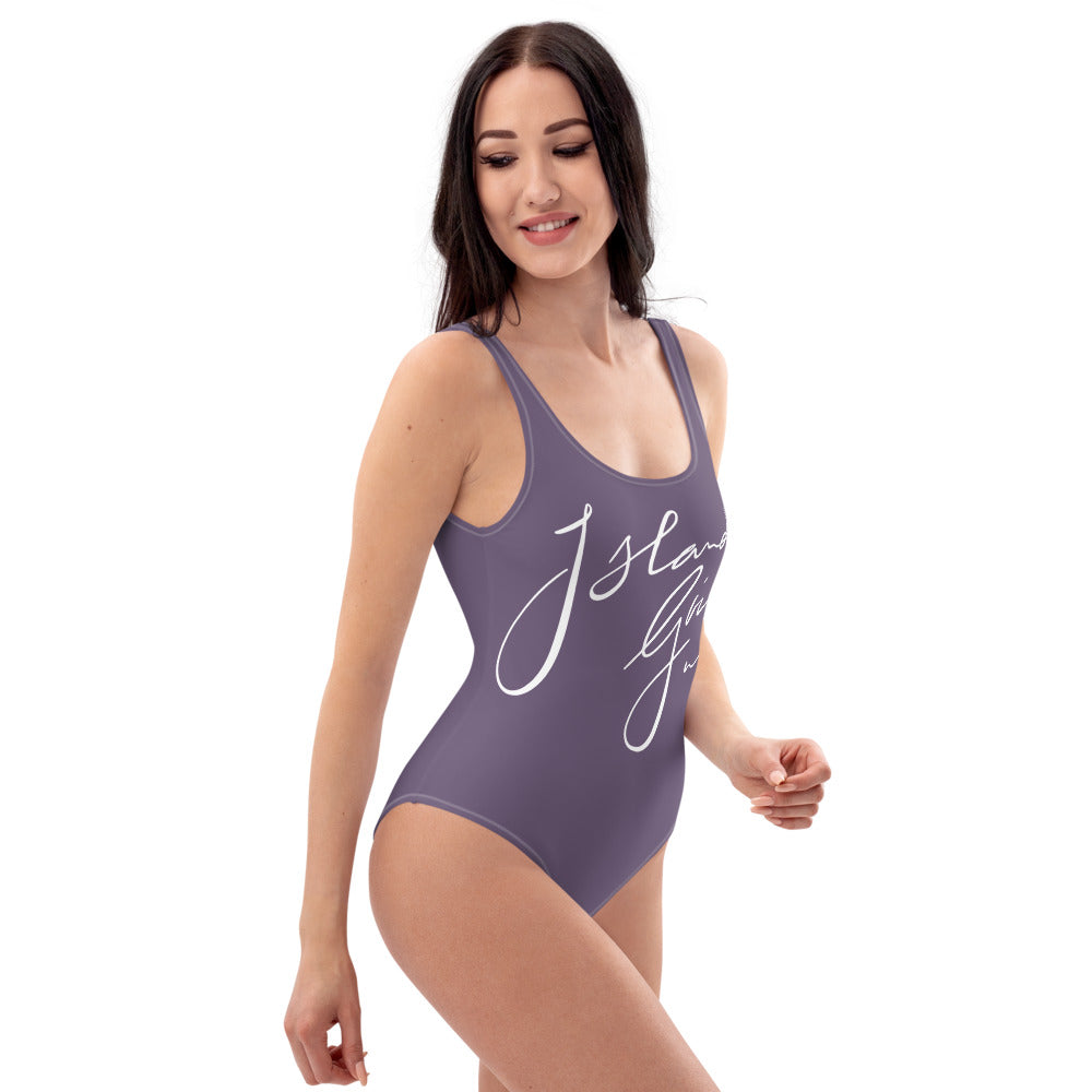 Island Girl Purple Swimsuit - Islandgirlclothing