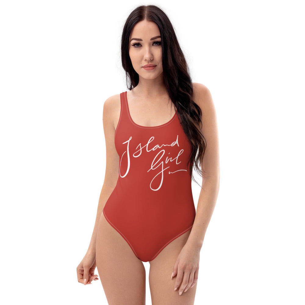 Island Girl Red Swimsuit - Islandgirlclothing