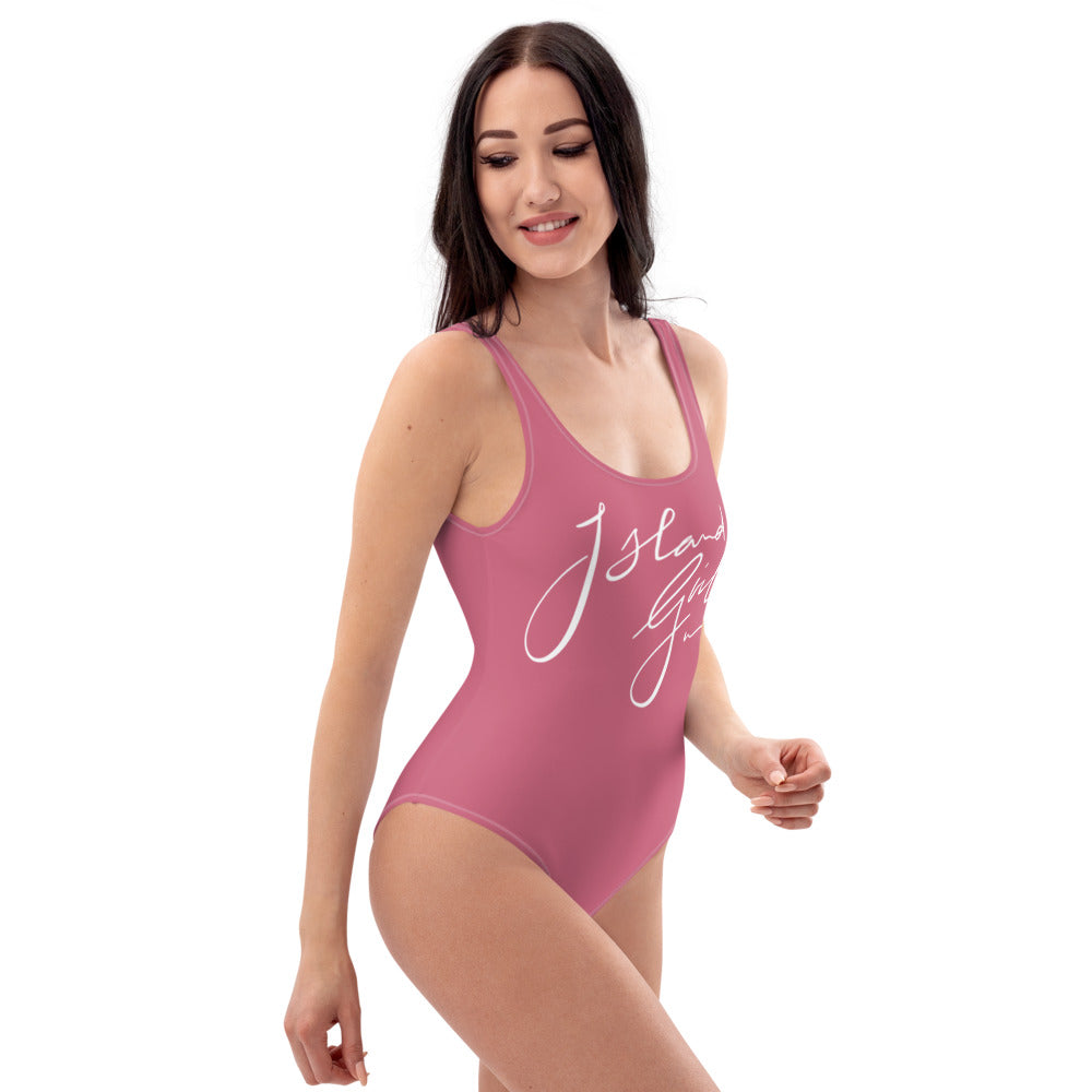 Island Girl Pink Swimsuit - Islandgirlclothing
