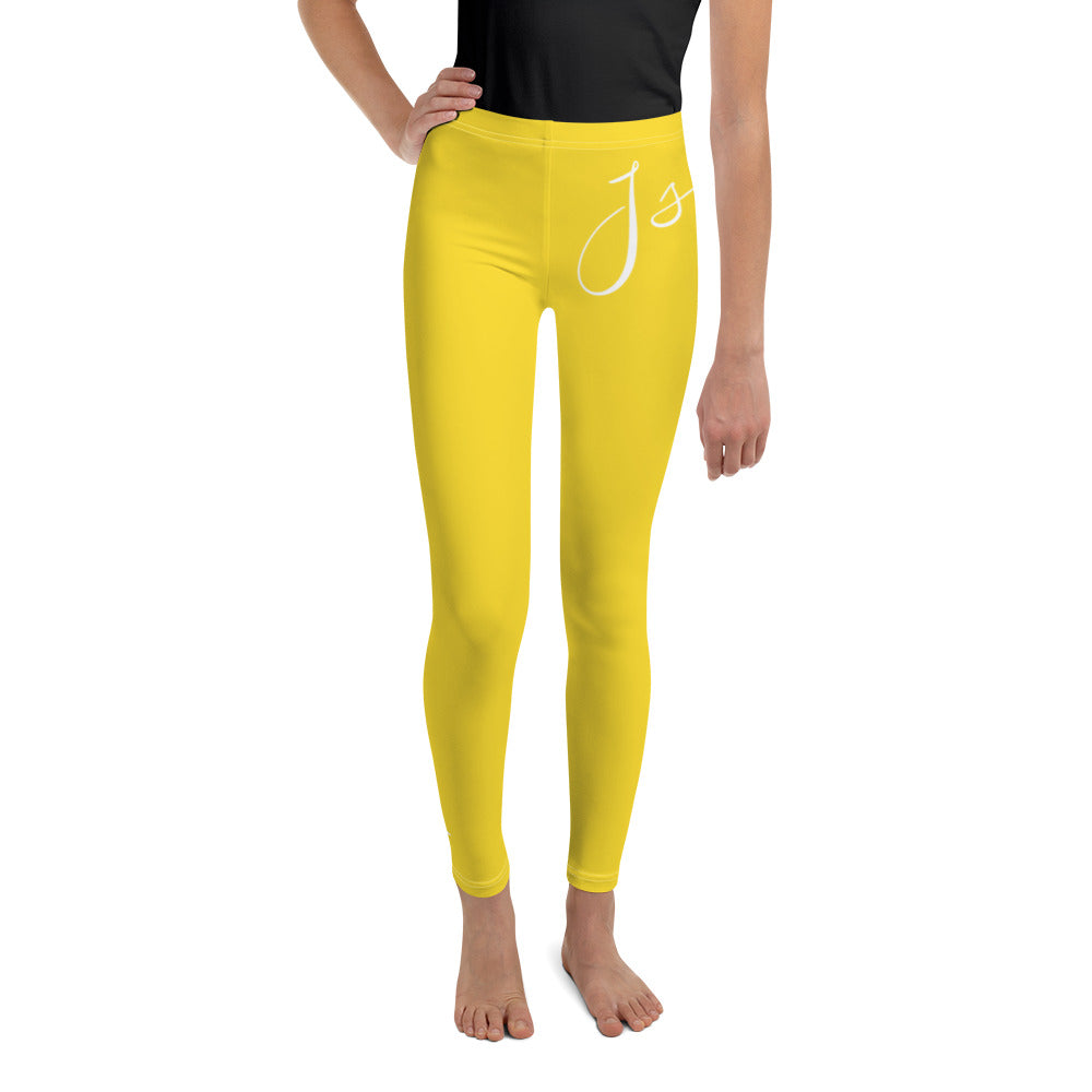 Island Girl Yellow Youth Leggings - Islandgirlclothing