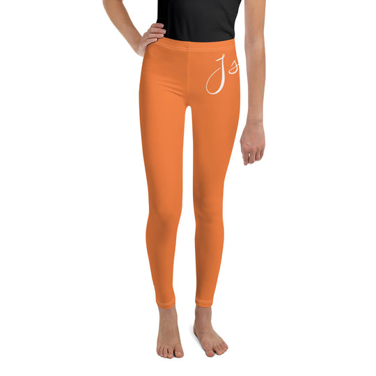 Island Girl Orange Youth Leggings - Islandgirlclothing