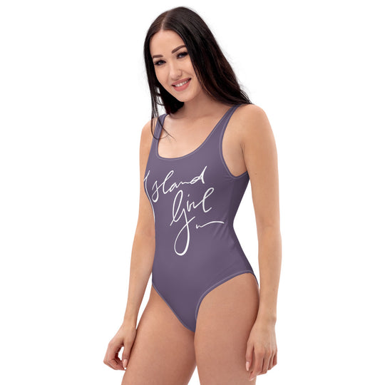 Island Girl Purple Swimsuit - Islandgirlclothing