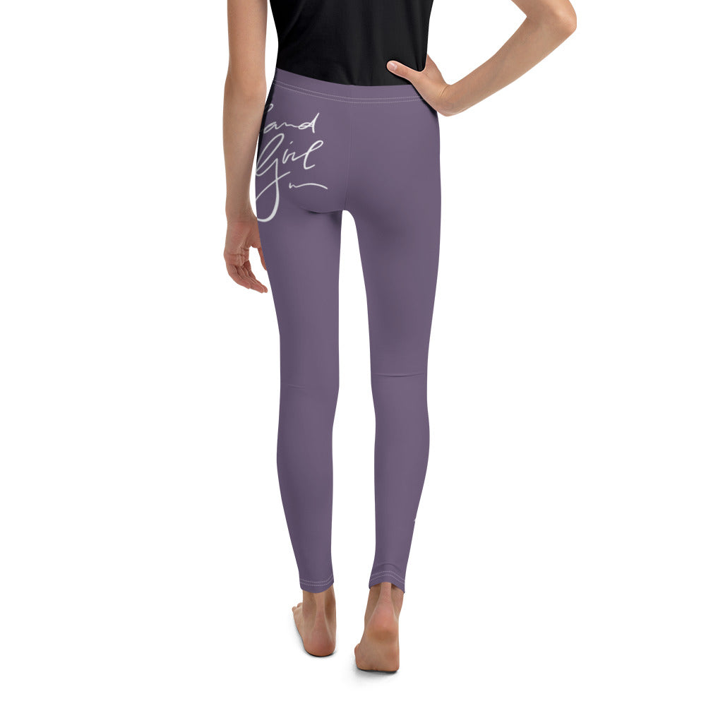 Island Girl Purple Youth Leggings - Islandgirlclothing