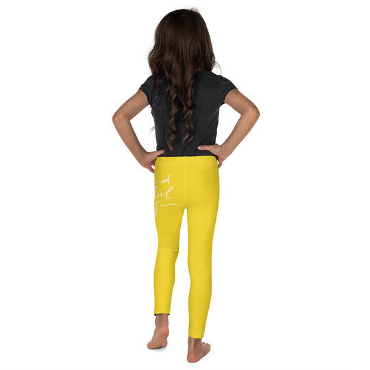 Island Girl Yellow Kid's Legging - Islandgirlclothing