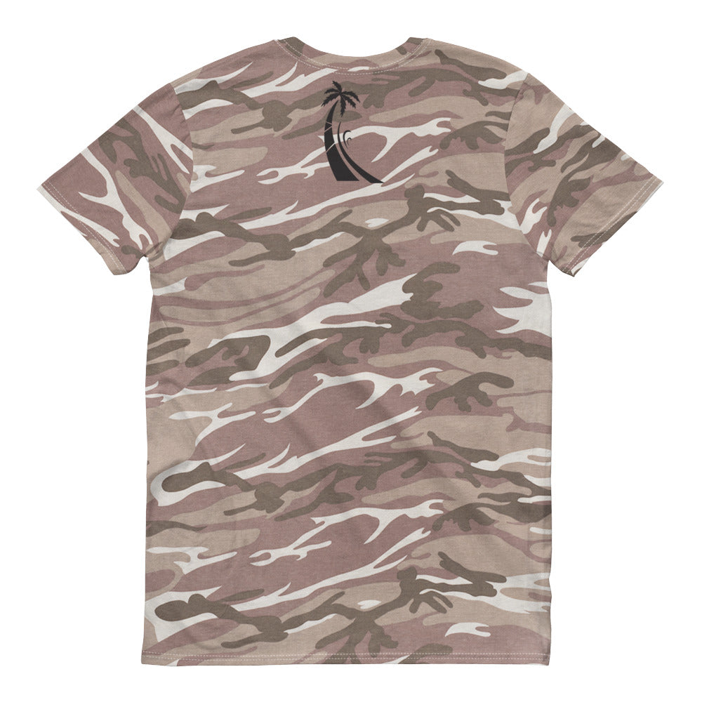 Short-sleeved I'LAND BOI camouflage t-shirt - Islandgirlclothing