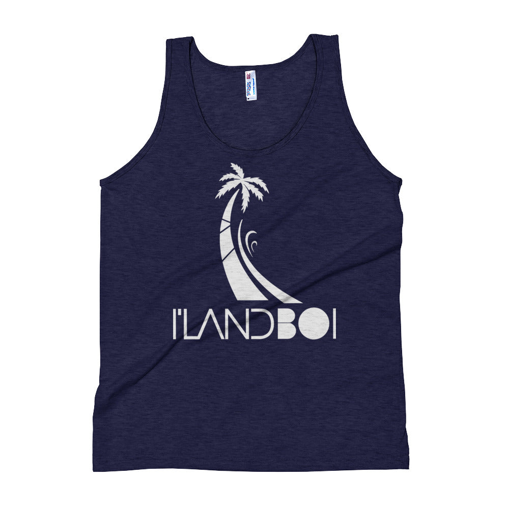 Island Boi Classic Tri-Blend Tank Top - Islandgirlclothing