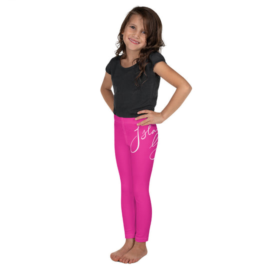 Island Girl Pink Kid's Leggings - Islandgirlclothing