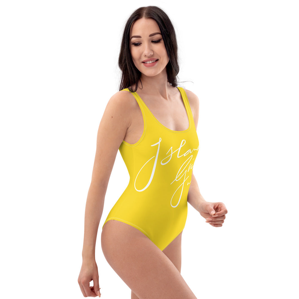 Island Girl Yellow Swimsuit - Islandgirlclothing