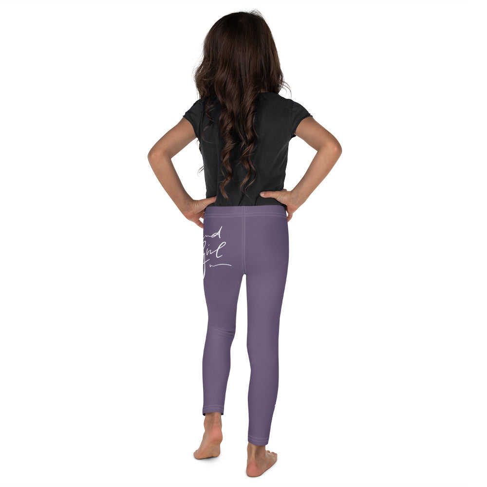 Island Girl Purple Kid's Legging - Islandgirlclothing