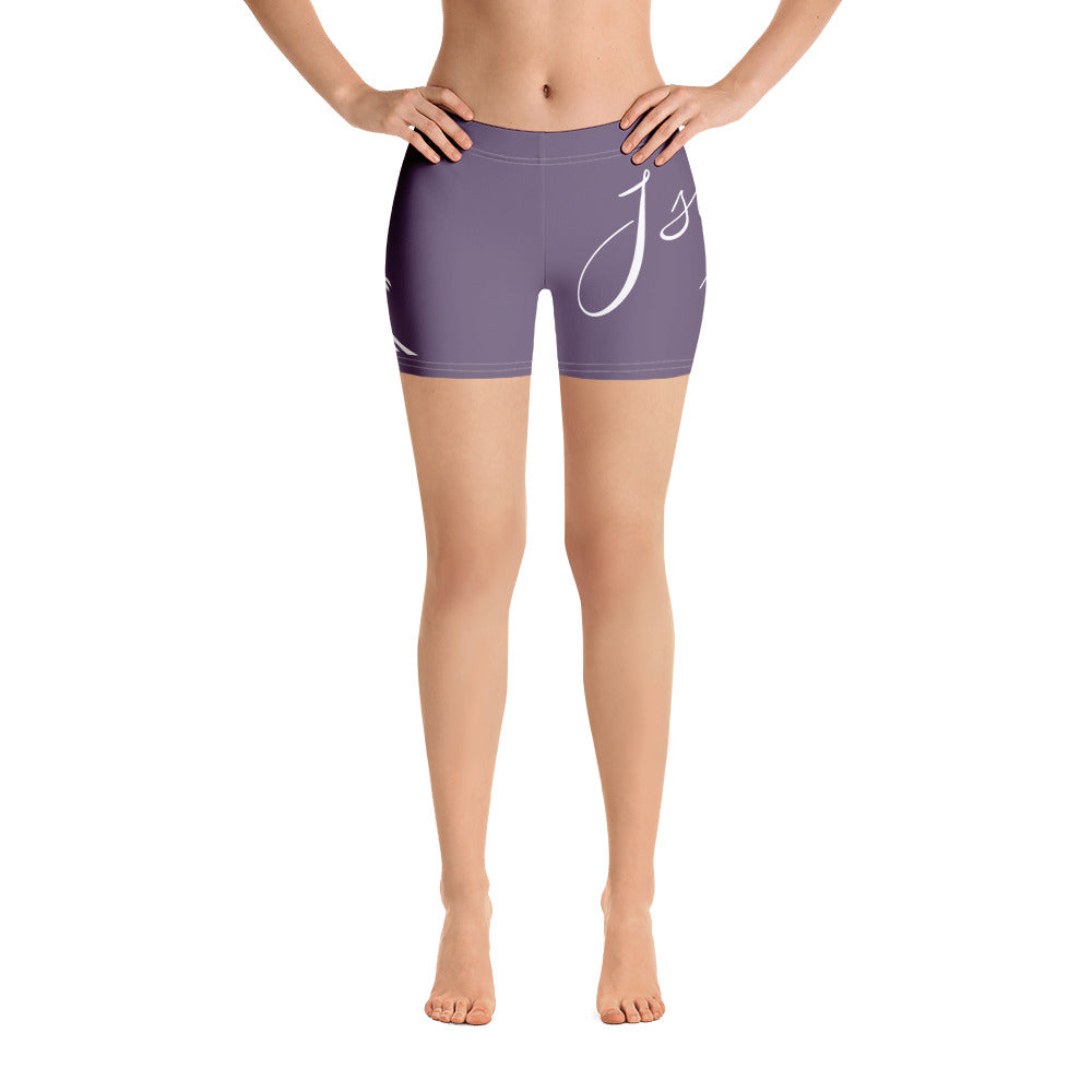 Island Girl Purple Signature Shorts - Islandgirlclothing