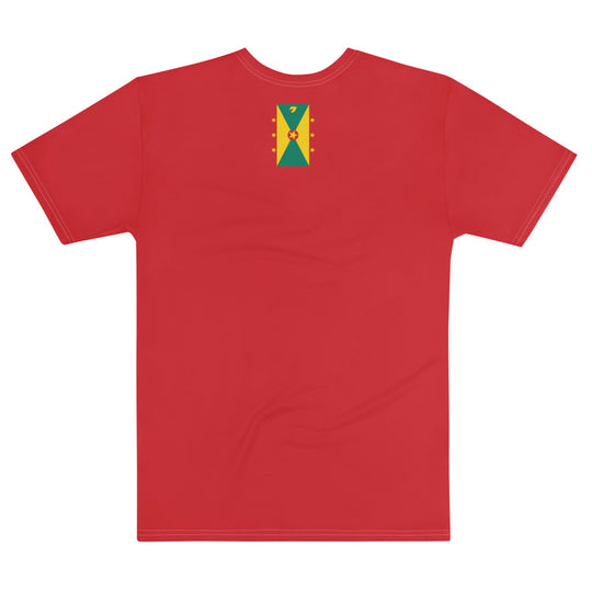 Grenada Flag Men's T-shirt - Islandgirlclothing