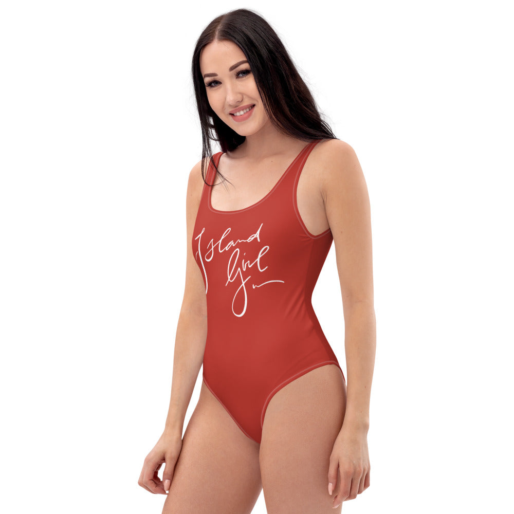 Island Girl Red Swimsuit - Islandgirlclothing