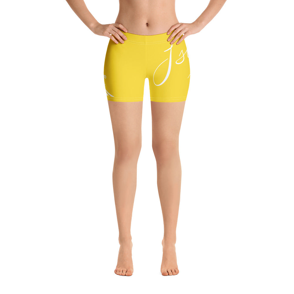 Island Girl Yellow Signature Shorts - Islandgirlclothing