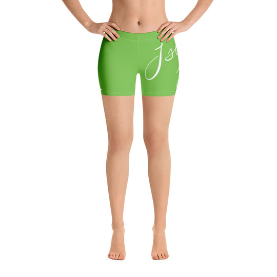 Island Girl Neon Green Signature Shorts - Islandgirlclothing