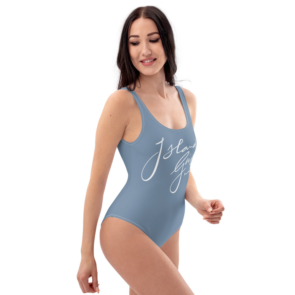 Island Girl Blue Swimsuit - Islandgirlclothing