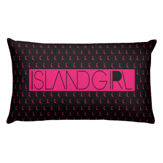 Island Girl Rectangular Pillow - Islandgirlclothing