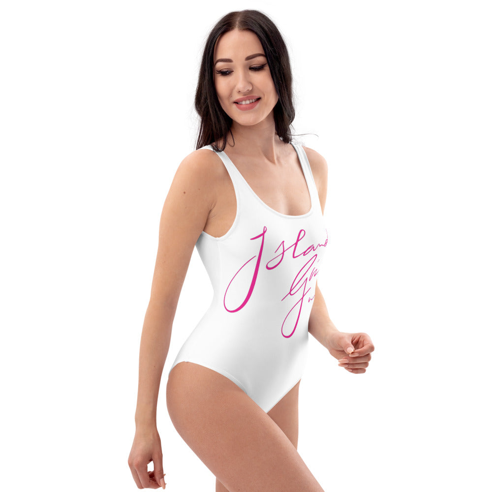 Island Girl Neon Pink Swimsuit - Islandgirlclothing