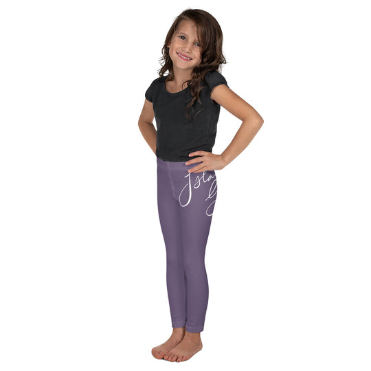 Island Girl Purple Kid's Legging - Islandgirlclothing