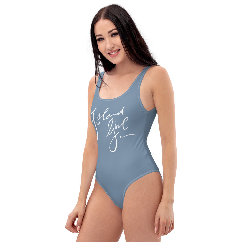 Island Girl Blue Swimsuit - Islandgirlclothing