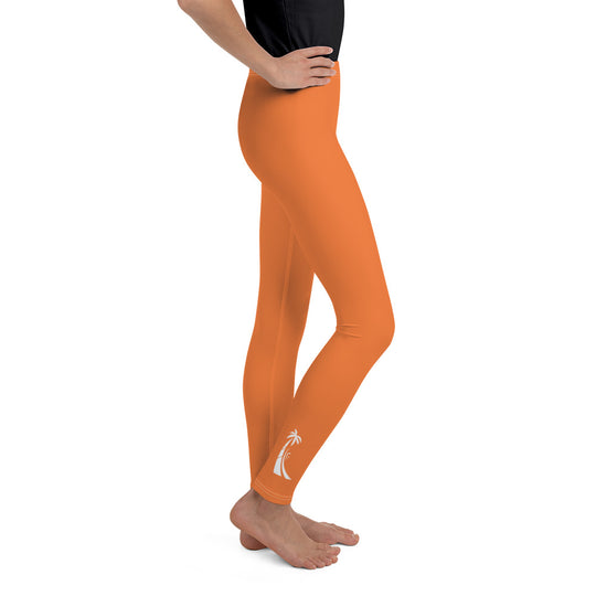 Island Girl Orange Youth Leggings - Islandgirlclothing