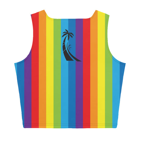 Island Girl Rainbow Crop Top - Islandgirlclothing