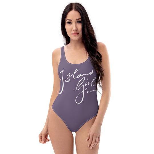 Island Girl Purple Swimsuit - Islandgirlclothing