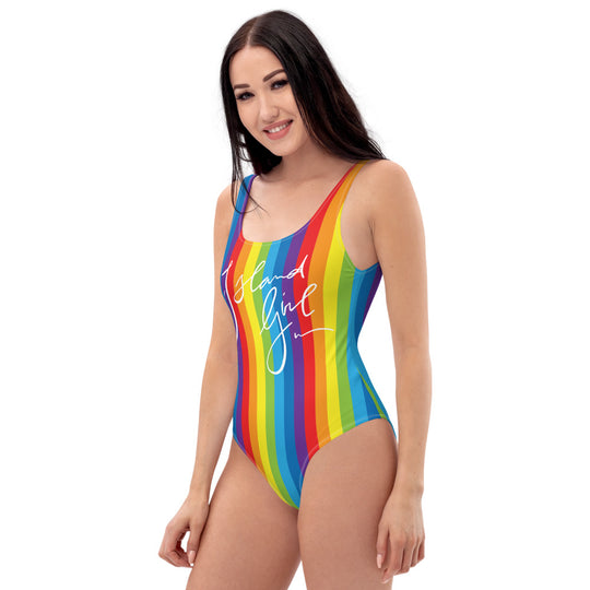 Island Girl Signature Rainbow One-Piece Swimsuit - Islandgirlclothing