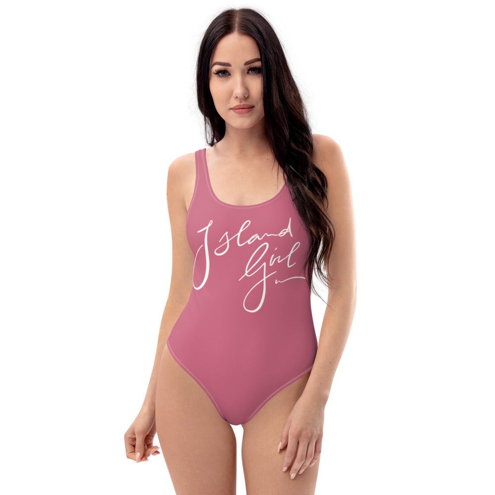 Island Girl Pink Swimsuit - Islandgirlclothing