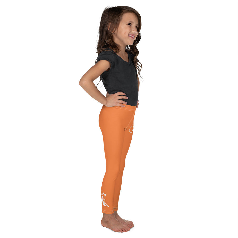 Island Girl Orange Kid's Legging - Islandgirlclothing